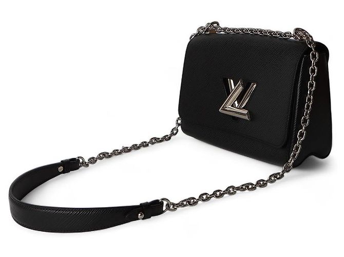 Louis Vuitton Bolsa transversal Epi Twist MM Preto - vista 2