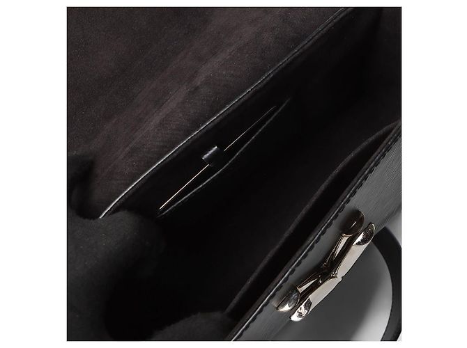 Louis Vuitton Bolsa transversal Epi Twist MM Preto - vista 8