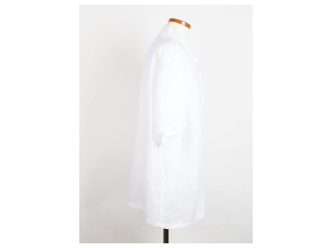 Prada Camicia di lino Bianco - vista 2