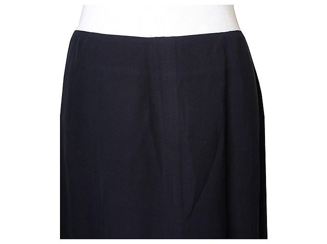 Falda de encaje negro en mezcla de seda Armani Collezioni - vista 4