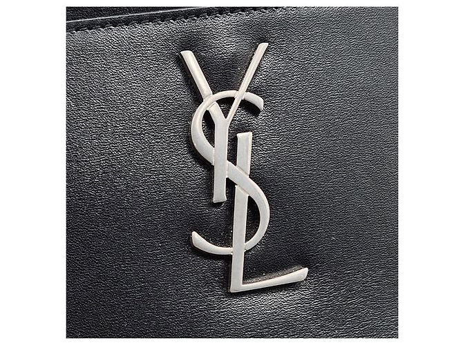 Saint Laurent Monogram Cartera Negro - vista 7