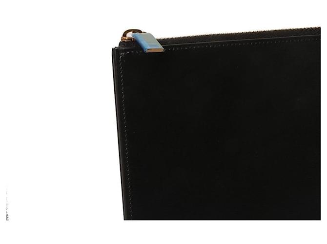 Saint Laurent Clutch Documenti Nero - vista 4