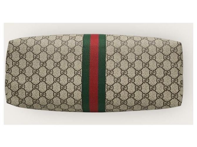 Gucci GG Supreme Ophidia Web Shopper Tote Bag Medium - view 6
