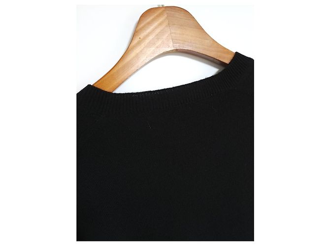 Comme Des Garcons Black White Emblem Men's Knit - view 4