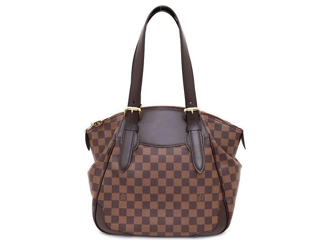 Louis Vuitton Borsa Tote e Borsa a Spalla Verona GM in Tela Damier Ebene Multicolore - vista 3