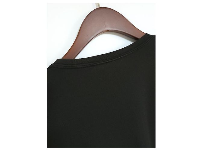 Burberry T-shirt a maniche corte da uomo con ricamo Black Knight Nero - vista 6