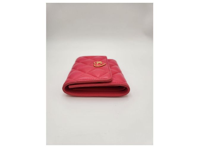 Chanel Heart Wallet Hot Pink - Ansicht 7