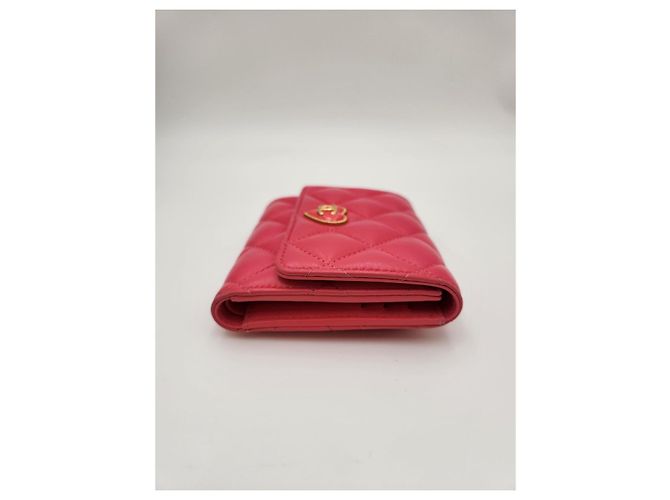 Chanel Heart Wallet Hot Pink - Ansicht 8