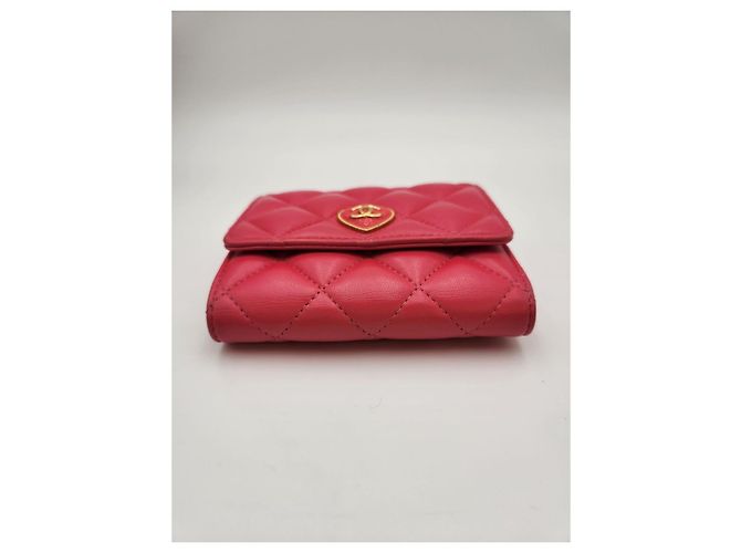 Chanel Heart Wallet Hot Pink - Ansicht 9