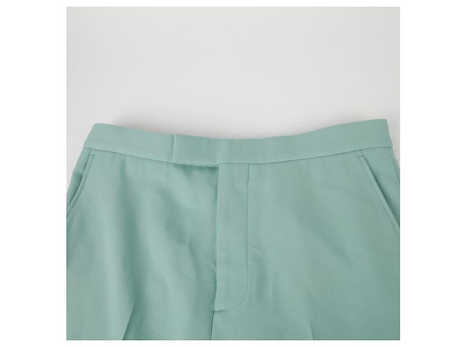 Gucci Mint Fine Wool Pants Size Green - view 3