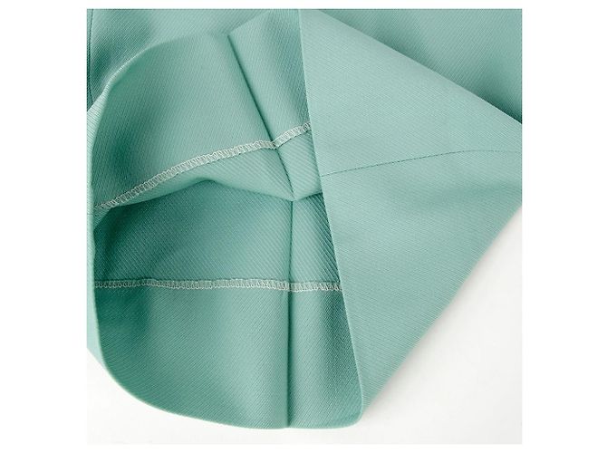 Gucci Mint Fine Wool Pants Size Green - view 6