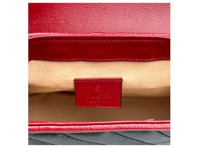 Gucci GG Marmont Matelassé Top Handle Bag Mini Handtasche Mehrfarben - Ansicht 6