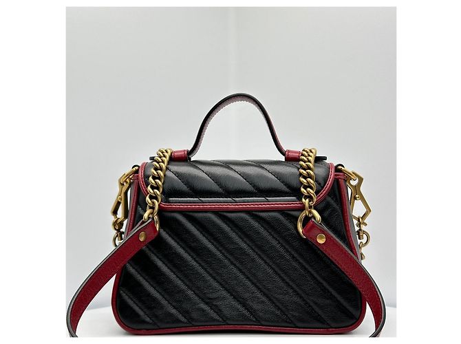 Gucci GG Marmont Matelassé Top Handle Bag Mini Handtasche Mehrfarben - Ansicht 9