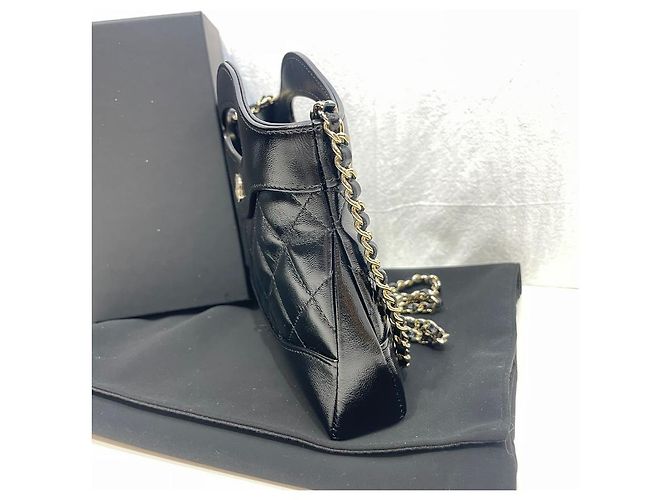 Chanel Borsa Shopping New Mini Crossbody Nero - vista 4