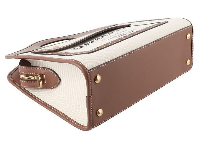 Burberry Borsa a tracolla in tela con taschino Marrone - vista 5