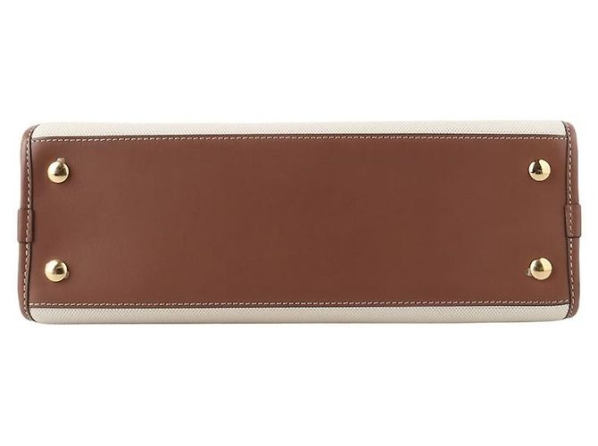 Burberry Borsa a tracolla in tela con taschino Marrone - vista 6