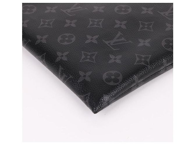 Louis Vuitton Pochette Discovery GM Clutch Bag Schwarz - Ansicht 10