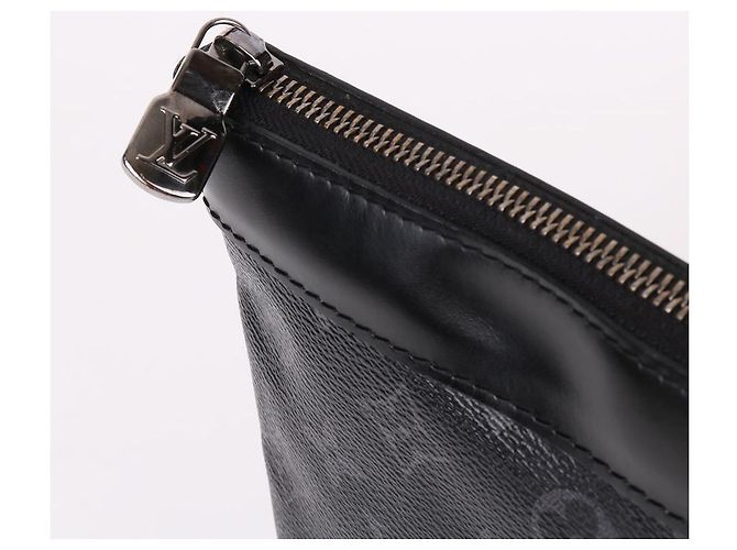 Louis Vuitton Pochette Discovery GM Clutch Bag Schwarz - Ansicht 6
