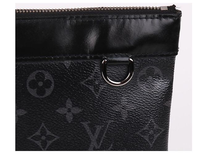 Louis Vuitton Pochette Discovery GM Clutch Bag Schwarz - Ansicht 7