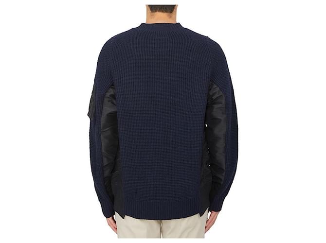Sacai Strickware für Herren Schwarz - Ansicht 6