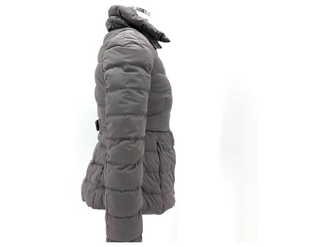 Moncler Damen Steppjacke mit hohem Kragen Braun - Ansicht 5