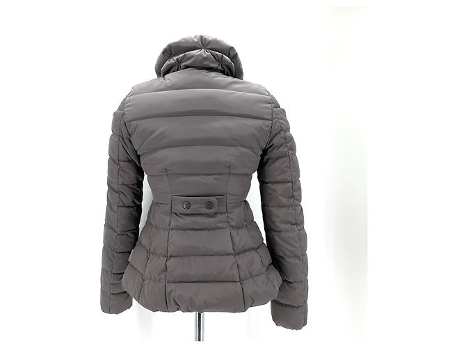 Moncler Damen Steppjacke mit hohem Kragen Braun - Ansicht 6