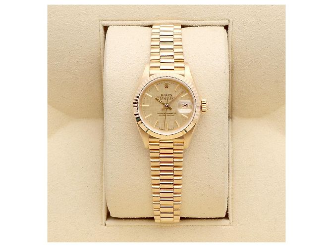 Rolex Reloj Datejust de oro para mujer con índice de oro Dorado - vista 22