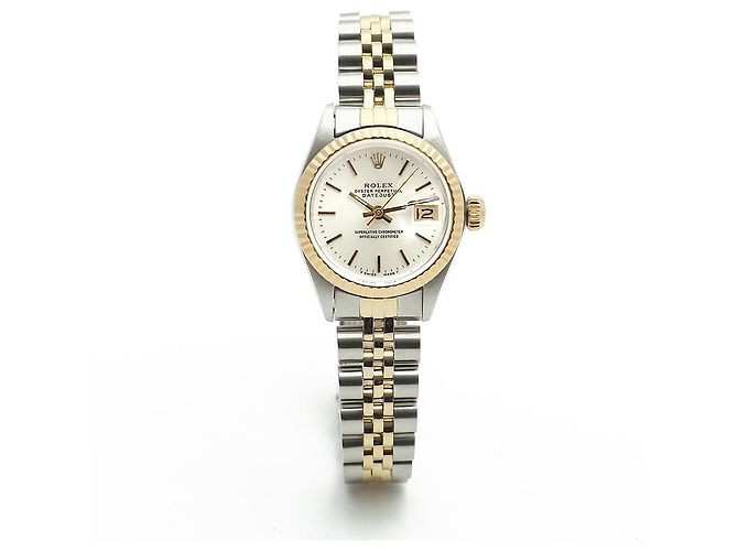Rolex Orologio Datejust da donna combinato Vintage Argento - vista 16