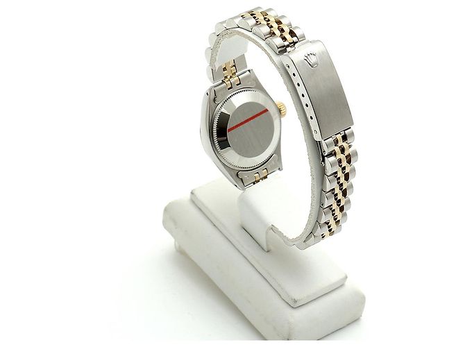 Rolex Orologio Datejust da donna combinato Vintage Argento - vista 5