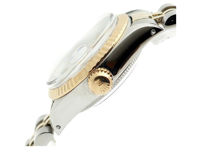 Rolex Orologio Datejust da donna combinato Vintage Argento - vista 9