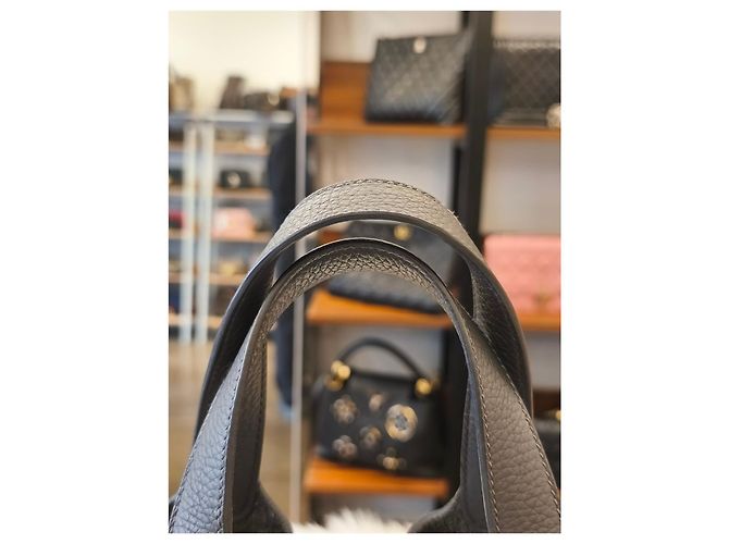 Hermès Picotin Gray Castaño - vista 12
