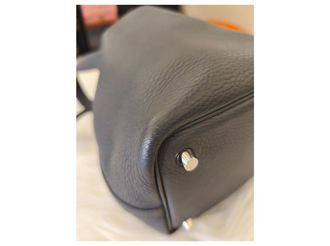 Hermès Picotin Gray Castaño - vista 9