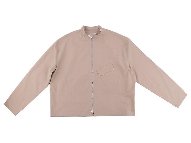 Hermès Boxy Fit Jackenshirt für Herren Braun - Ansicht 5