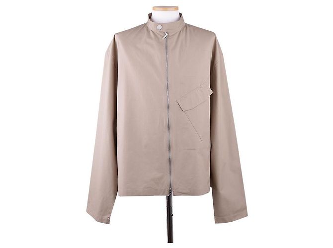 Hermès Boxy Fit Jackenshirt für Herren Braun - Ansicht 9