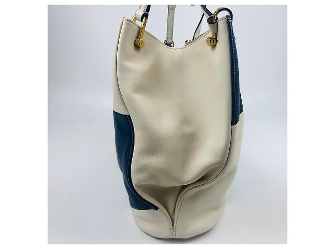 Tod's Borsa a tracolla in pelle Bianco - vista 3