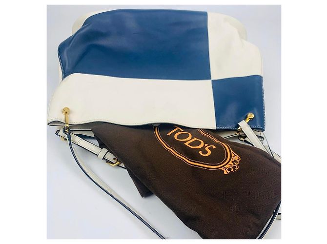 Tod's Borsa a tracolla in pelle Bianco - vista 6