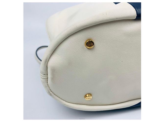 Tod's Borsa a tracolla in pelle Bianco - vista 7
