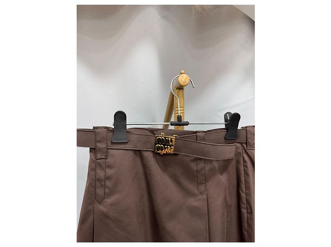 Miu Miu Falda de algodón Hanama nueva Talla Multicolor - vista 2