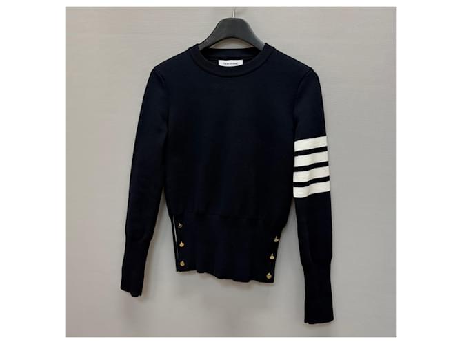 Thom Browne Milano-Strick Mehrfarben - Ansicht 4