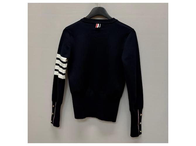 Thom Browne Milano-Strick Mehrfarben - Ansicht 7