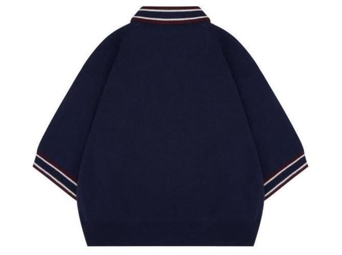 Miu Miu Polo-Pullover aus Wolle und Kaschmir Schwarz - Ansicht 2