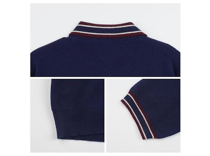 Miu Miu Polo-Pullover aus Wolle und Kaschmir Schwarz - Ansicht 4