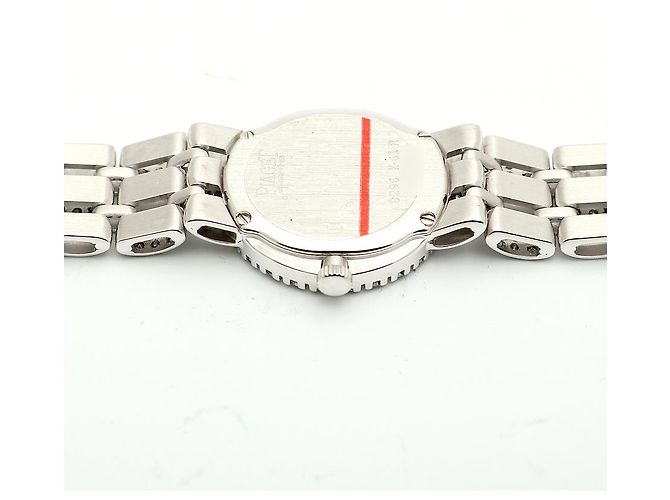 Piaget Weißgold Original Diamant Full Pavé Kleine Damen Armbanduhr - Ansicht 14