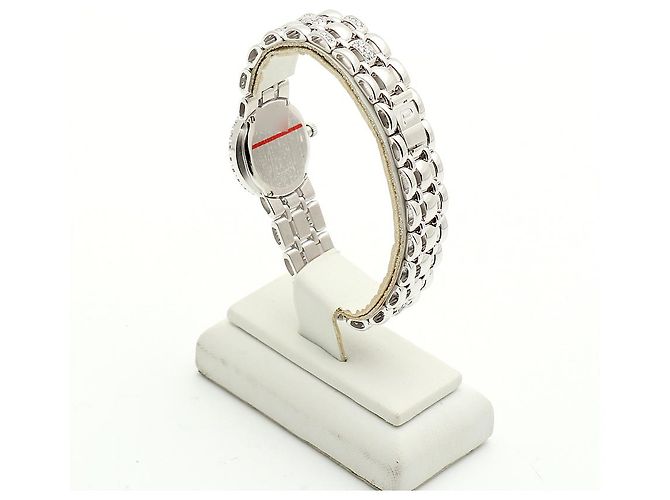 Piaget Weißgold Original Diamant Full Pavé Kleine Damen Armbanduhr - Ansicht 6