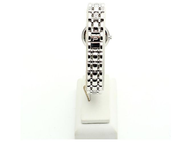 Piaget Weißgold Original Diamant Full Pavé Kleine Damen Armbanduhr - Ansicht 7