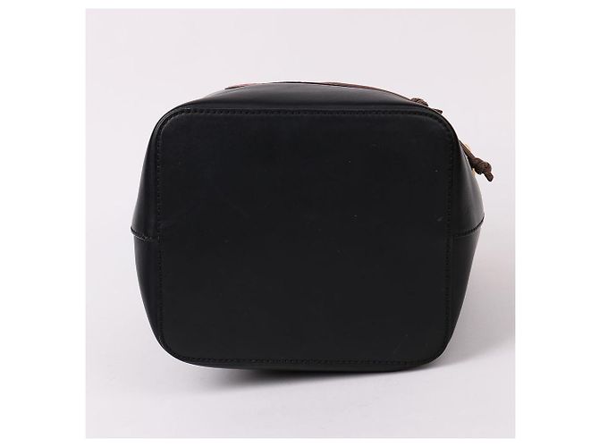 Fendi Borsa a tracolla bucket Montrezzo FF Logo Nero - vista 9