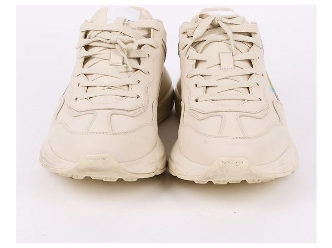 Gucci Sneakers Rhyton Star Print da uomo Bianco - vista 3