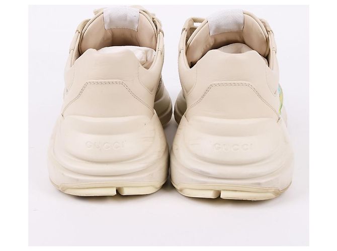 Gucci Sneakers Rhyton Star Print da uomo Bianco - vista 7