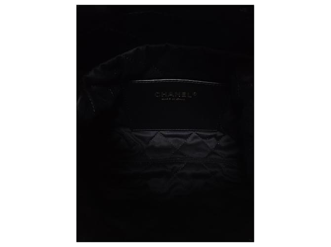 Chanel Mini borsa hobo nera e dorata Nero - vista 4
