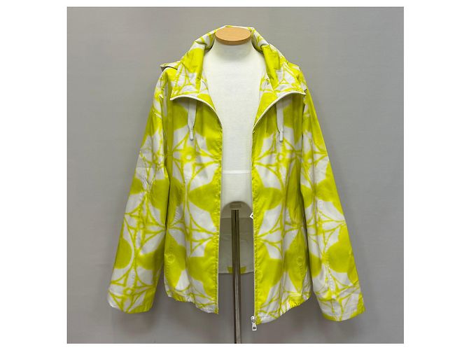 Louis Vuitton Giacca Tagliavento Blouson con Sciarpa Monogram D'oro - vista 2